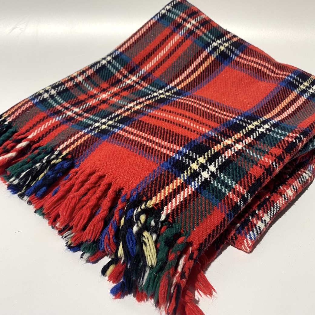 BLANKET, Picnic Blanket - Red Tartan